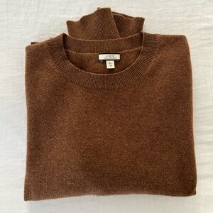J.CREW Cashmere classic-fit crewneck sweater